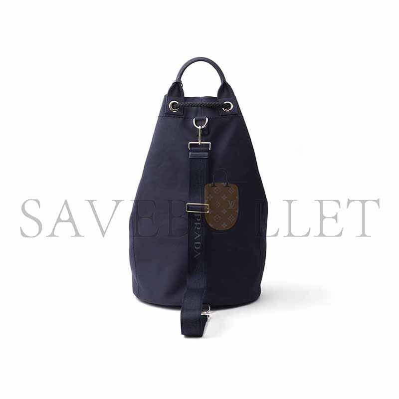 PRADA CANVAS DRAWSTRING DUFFLE BAG 2VY011 (55*34*34cm)